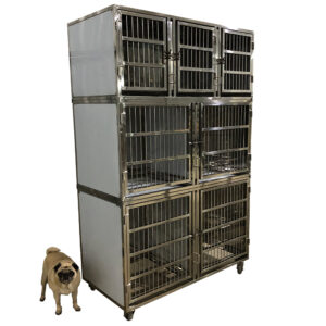 Canil INOX 7 Lugares