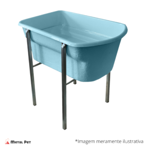 Banheira Pet Premium G AZUL