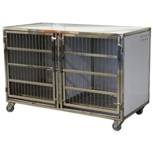 Canil INOX 2 Lugares