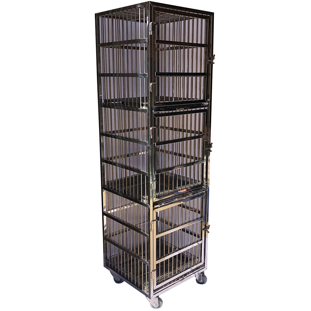 Canil INOX 3 Lug Ar - Imagem 3