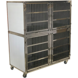 Canil INOX 4 Lugares