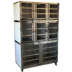 Canil INOX 8 Lugares