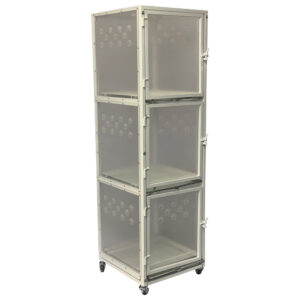 Canil Luxo 3 Lugares