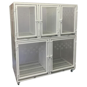 Canil Luxo 5 Lugares Acrilico