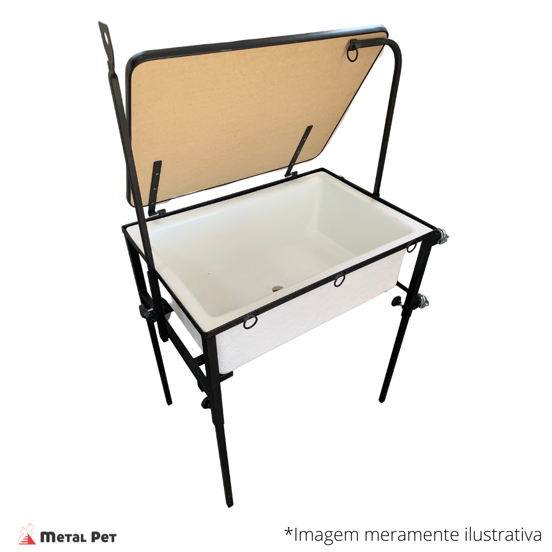 Banheira Pet Domicilio Branca - Imagem 2