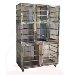 Canil INOX 8 Lugares ARAMADO